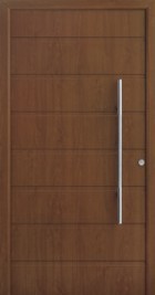 decograin golden oak powder coated hormann style 861 door